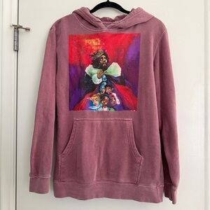 J Cole Dreamville Graphic Hoodie - Small